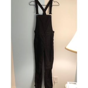 Madewell skinny denim overalls